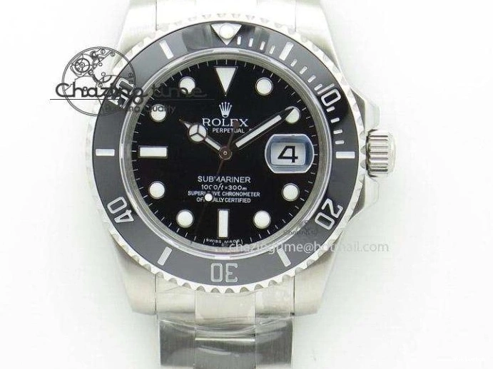 All Markers A3235 on Oyster Bracelet 41 Black Dial Black PVD Best Edition VRF Diamonds DateJust PVD 0128